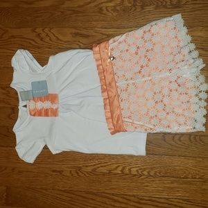Girl's Lace  Short Set Size 4T